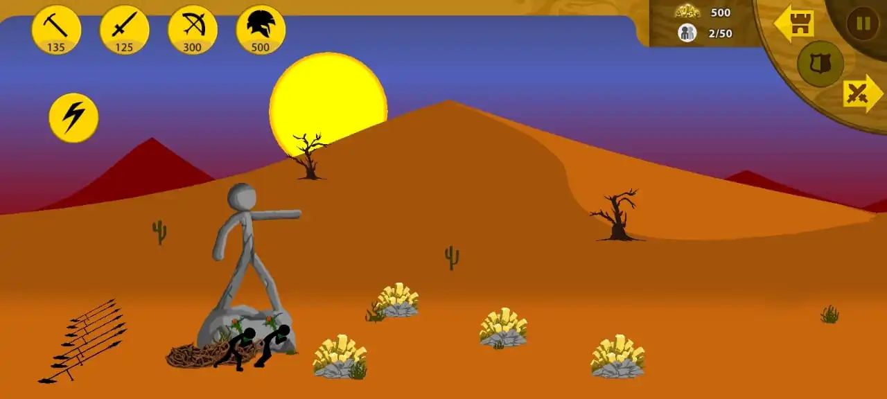 Graphics and sound effects of stick war legacy mod apk
