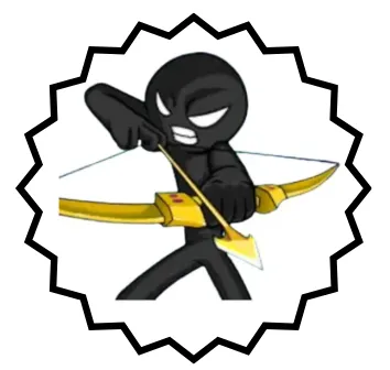 The stickman character in stick war legacy