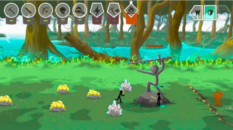 stick war : saga (MOD unlimited Gold, unlocked)