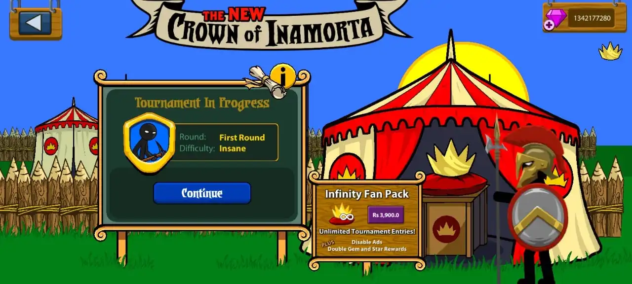 Stick War Legacy MOD APK v2026.1.476 (99999 Army, Gems & Mod Menu) 11 Tournament mode in stick war legacy